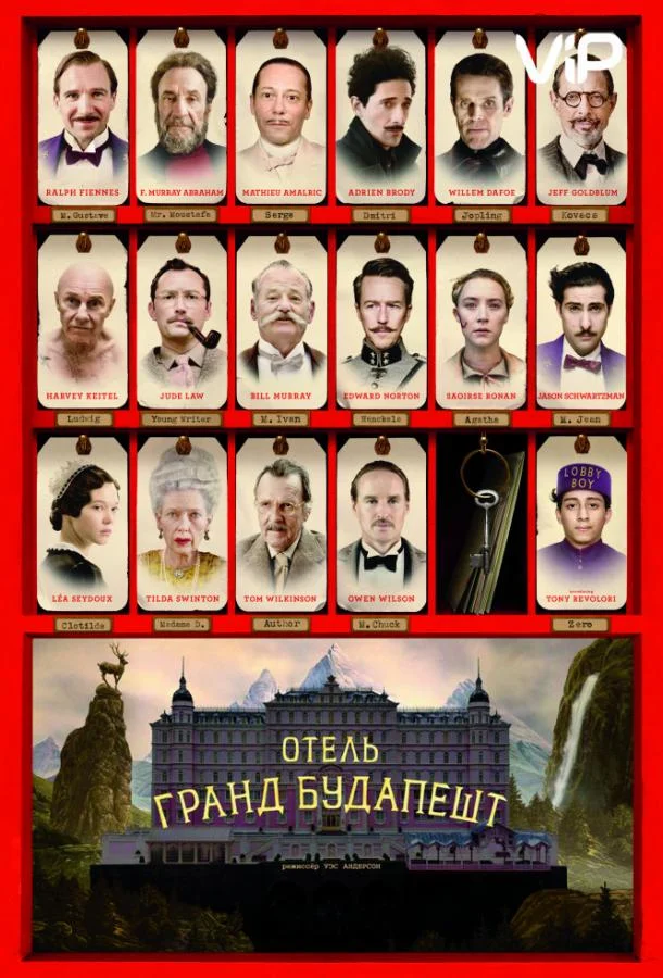 Отель «Гранд Будапешт» смотреть онлайн бесплатно в хорошем качестве